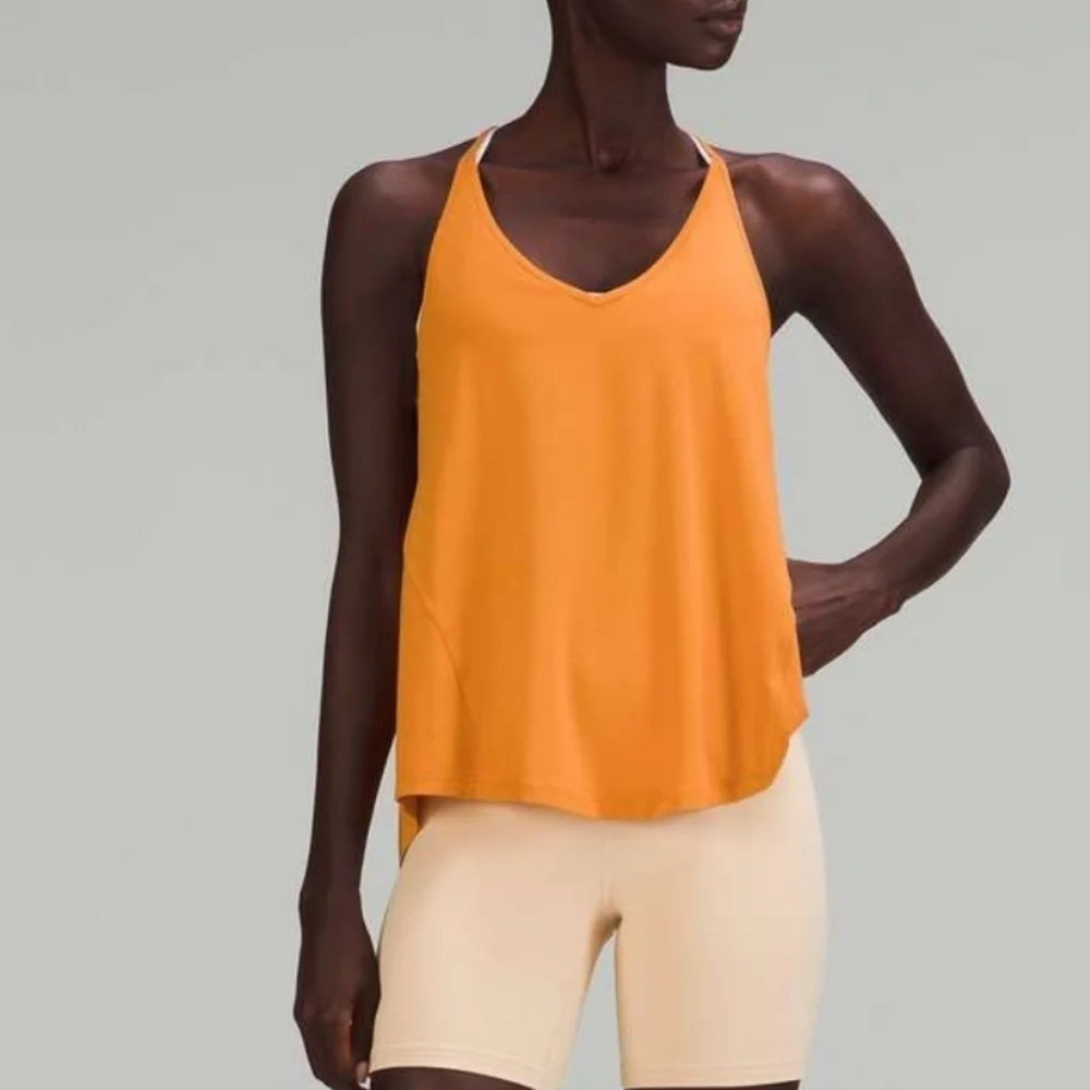 Lululemon Modal-Silk Yoga Tank Top
Autumn Orange | size Small - Picture 7 of 8